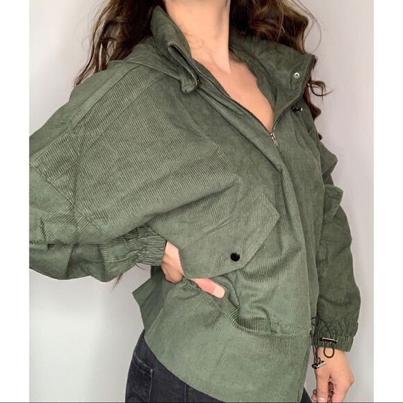 ❗️LAST❗️Drawstring Waist Hoodie Over sized jacket - Picture 5 of 6